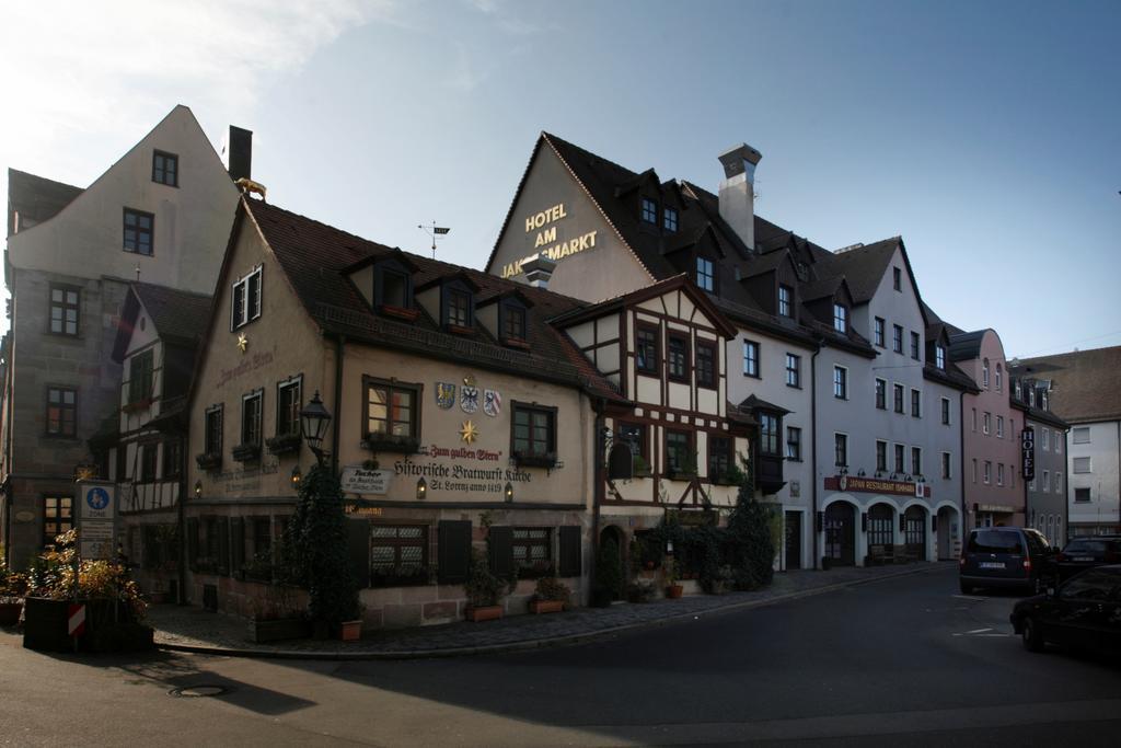 Hotel Am Jakobsmarkt Nuremberga Exterior foto